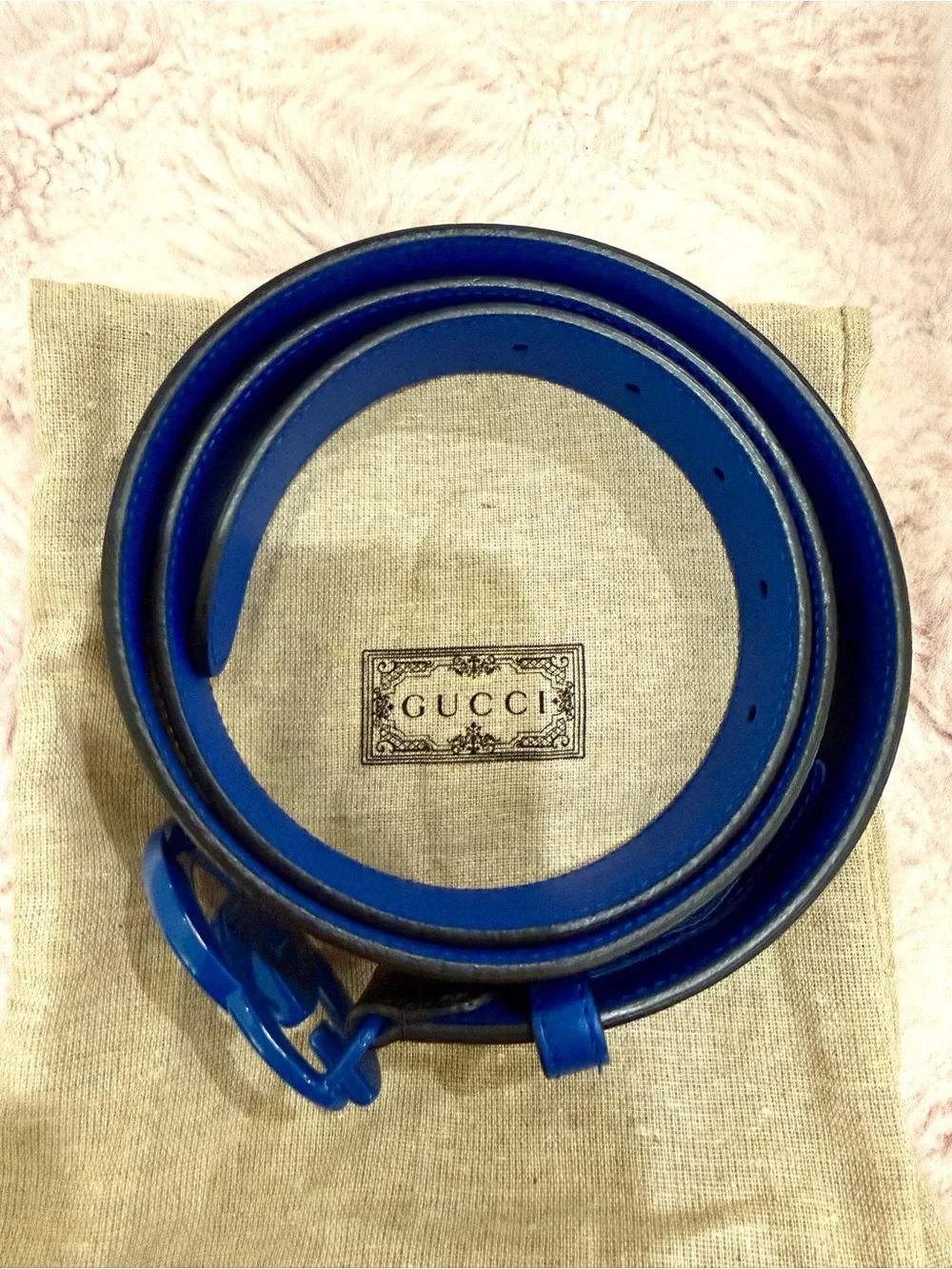 Gucci GG Supreme Monogram Belt